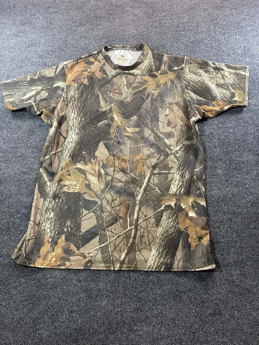 RedHead Realtree Hardwoods Camouflage Short Sleeve T-Shirt Men's Size XXL